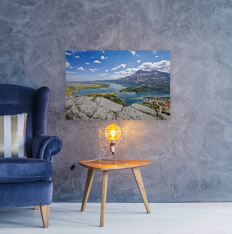 Waterton Lakes View Reproduction