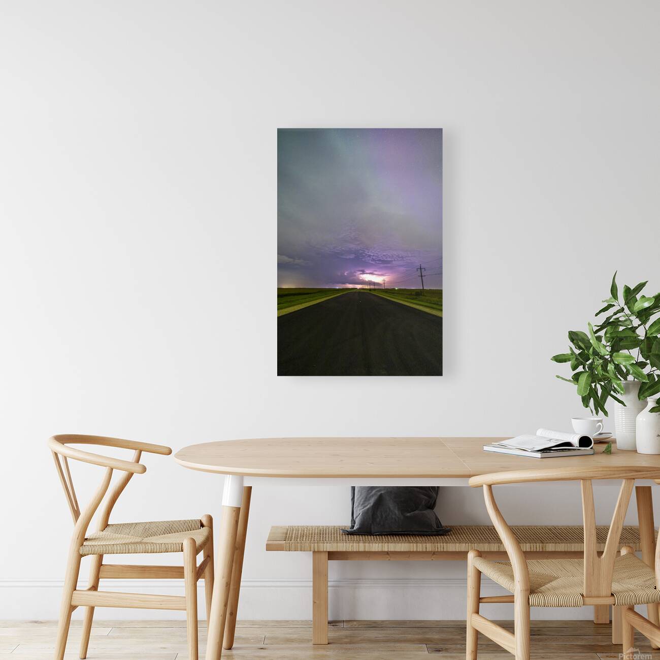 Storm Under Auroras Reproduction