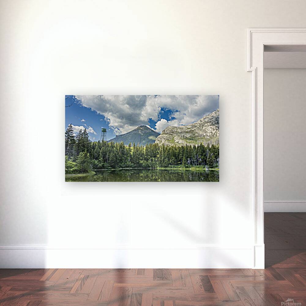 Reflections at Waterton Reproduction