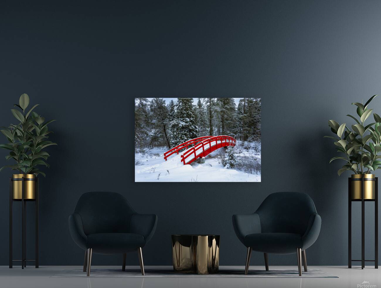 Crimson Crossing Reproduction