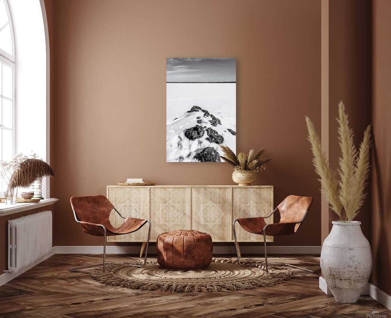 Winter Rock Ridge Reproduction