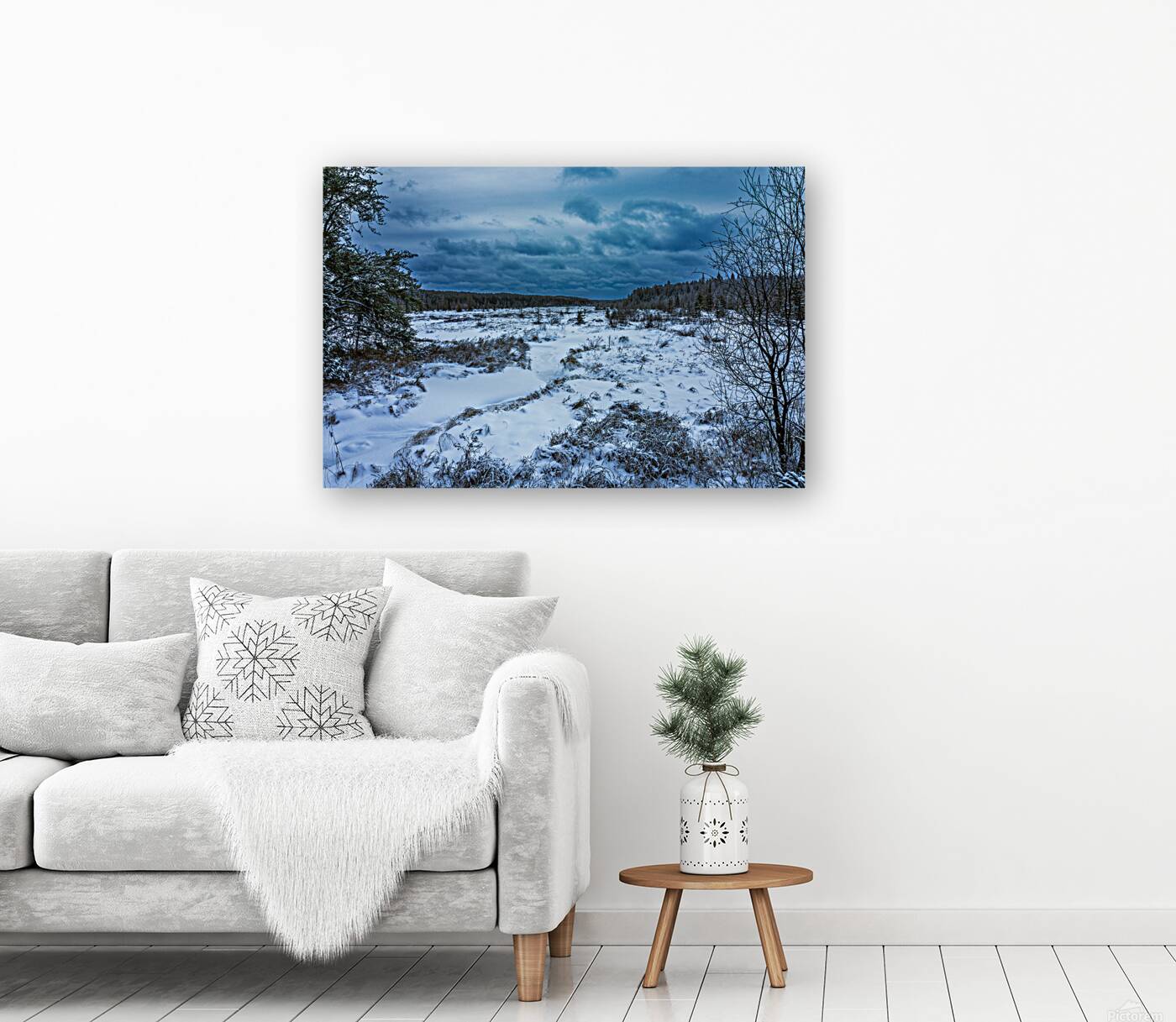 Winter Quietude Reproduction