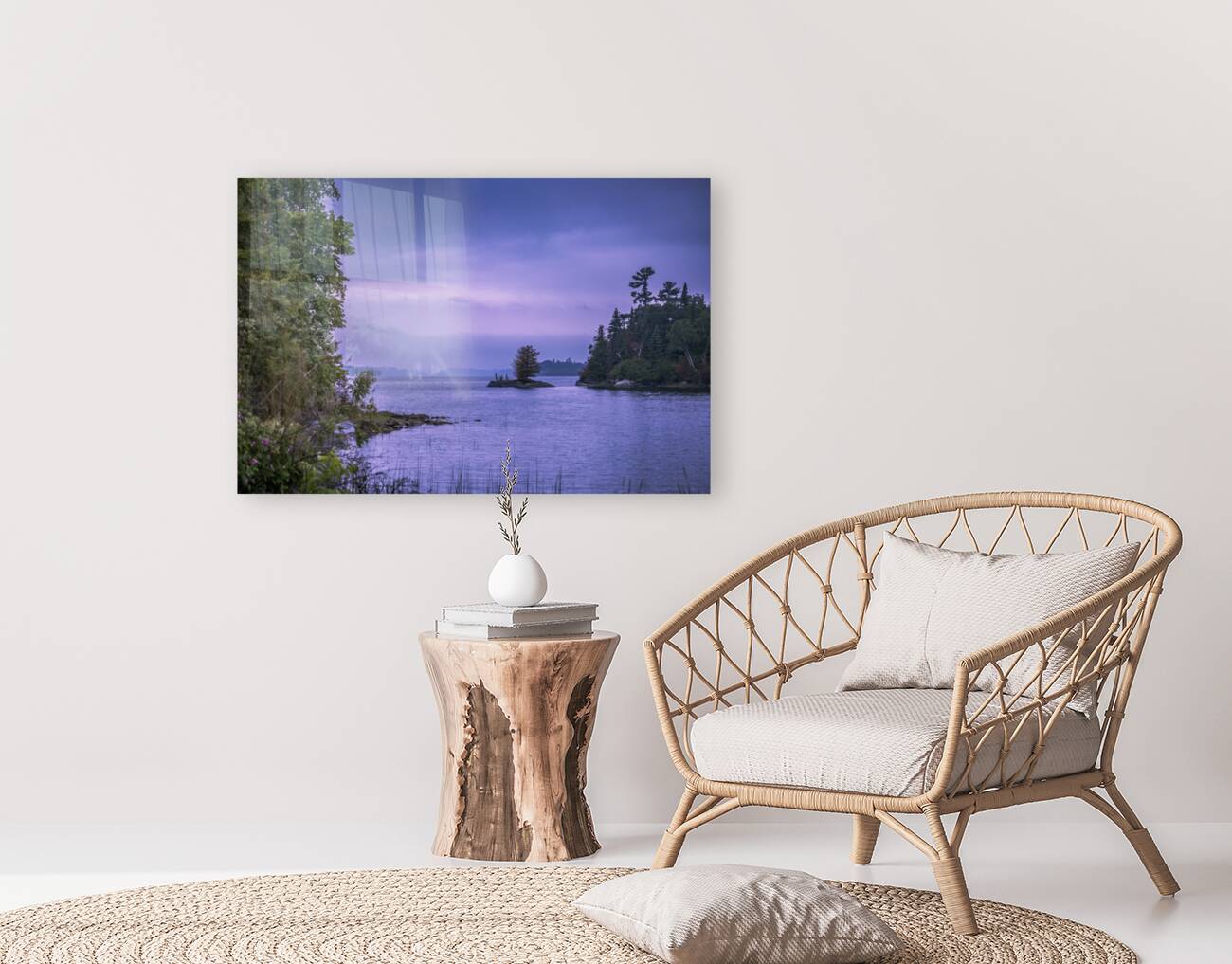 Fog on Shoal Lake Reproduction