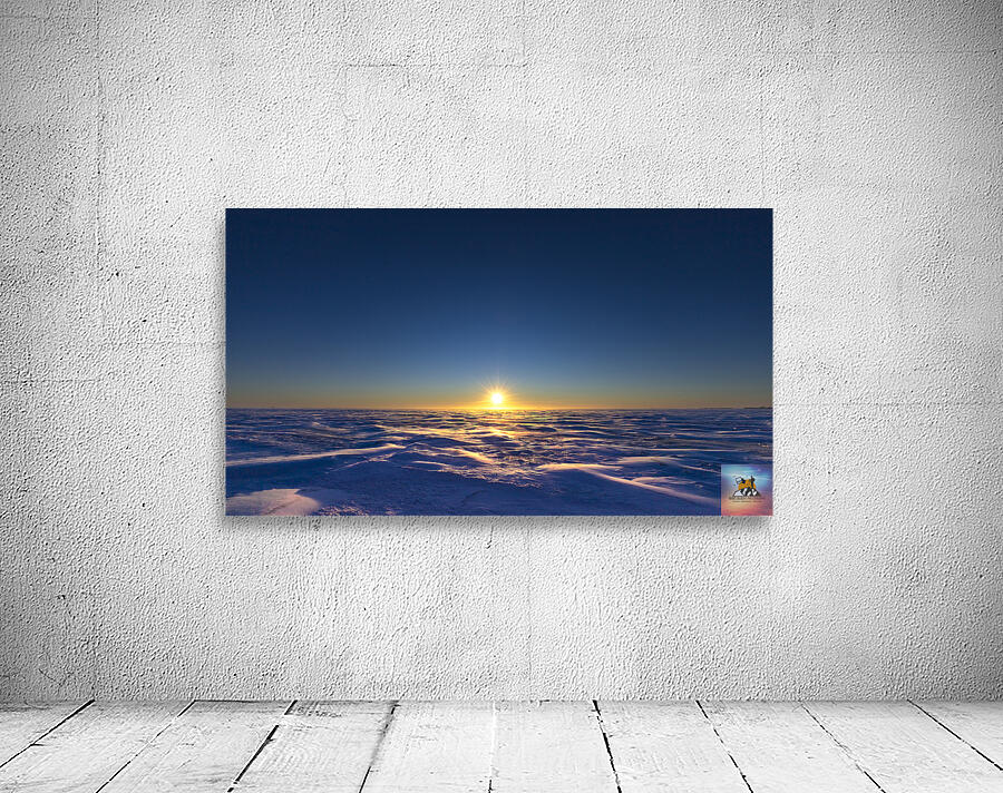 Frozen Sunset Wall Preview