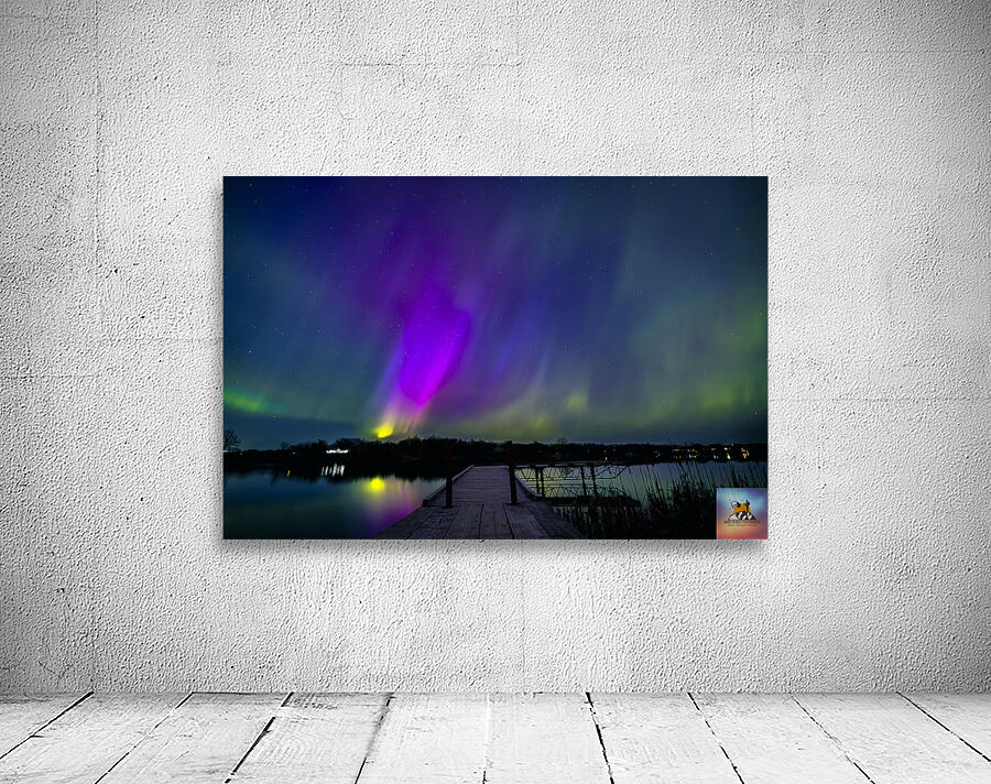 Comet Fall Aurora Wall Preview