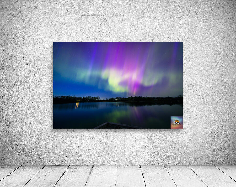 Auroras by the Lake Wall Preview