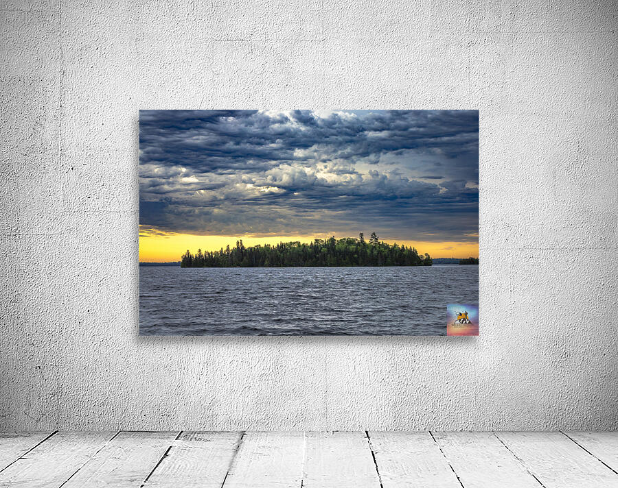 Sunrise Island Wall Preview