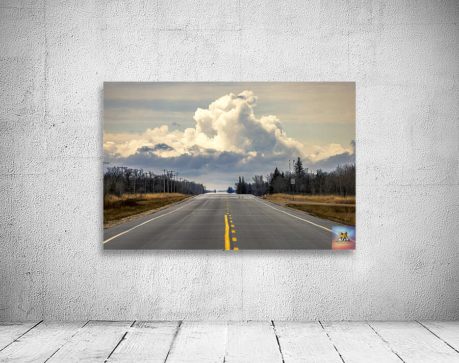 Highway to Cloud Mountain Wall Preview