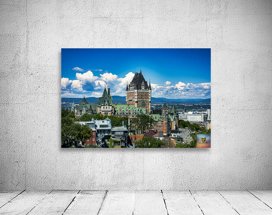 Old Quebec City Skyline Wall Preview