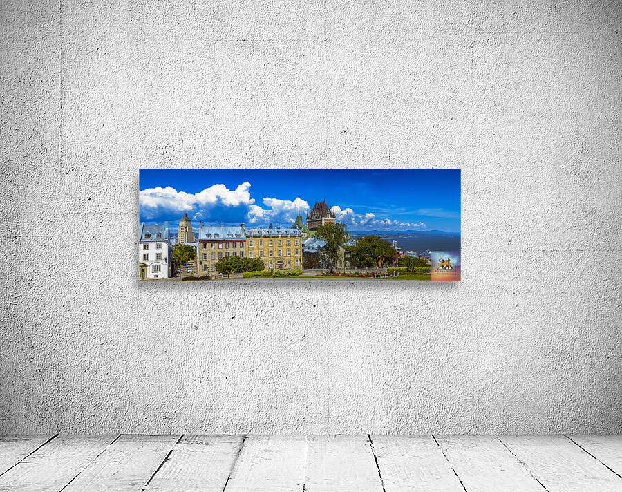 Old Quebec City Panorama Wall Preview