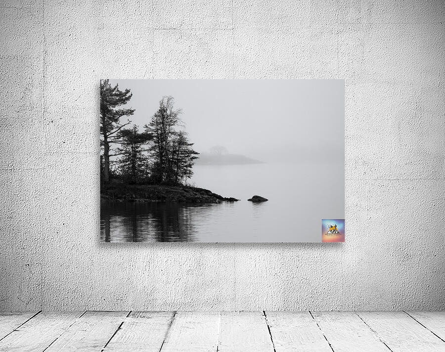 Fog on the Lake Wall Preview