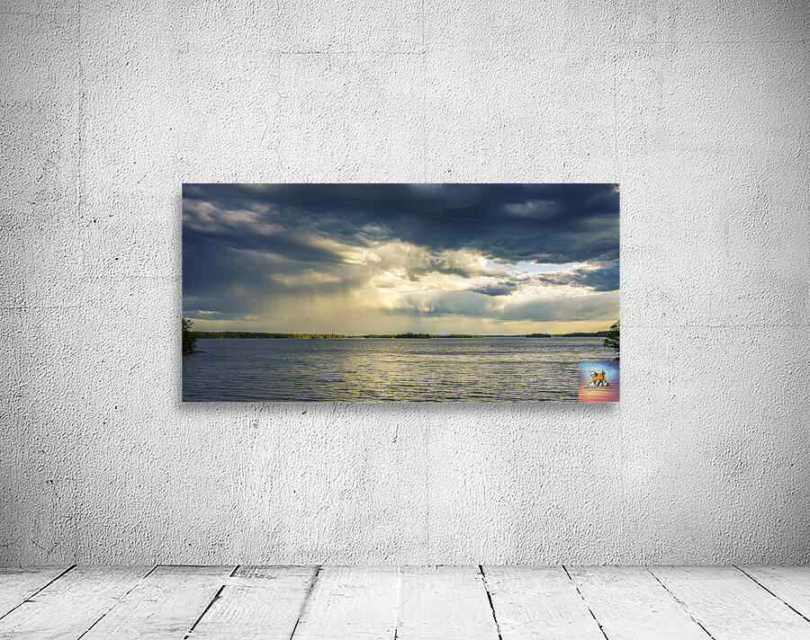 Rain on the Lake Wall Preview