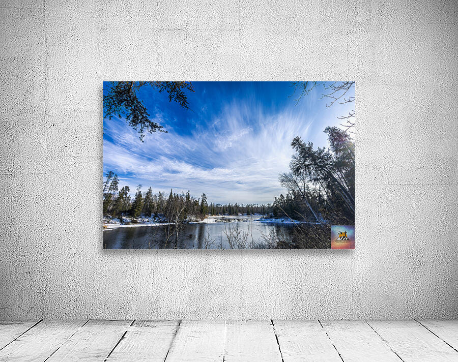 Pine Point Rapids Wall Preview