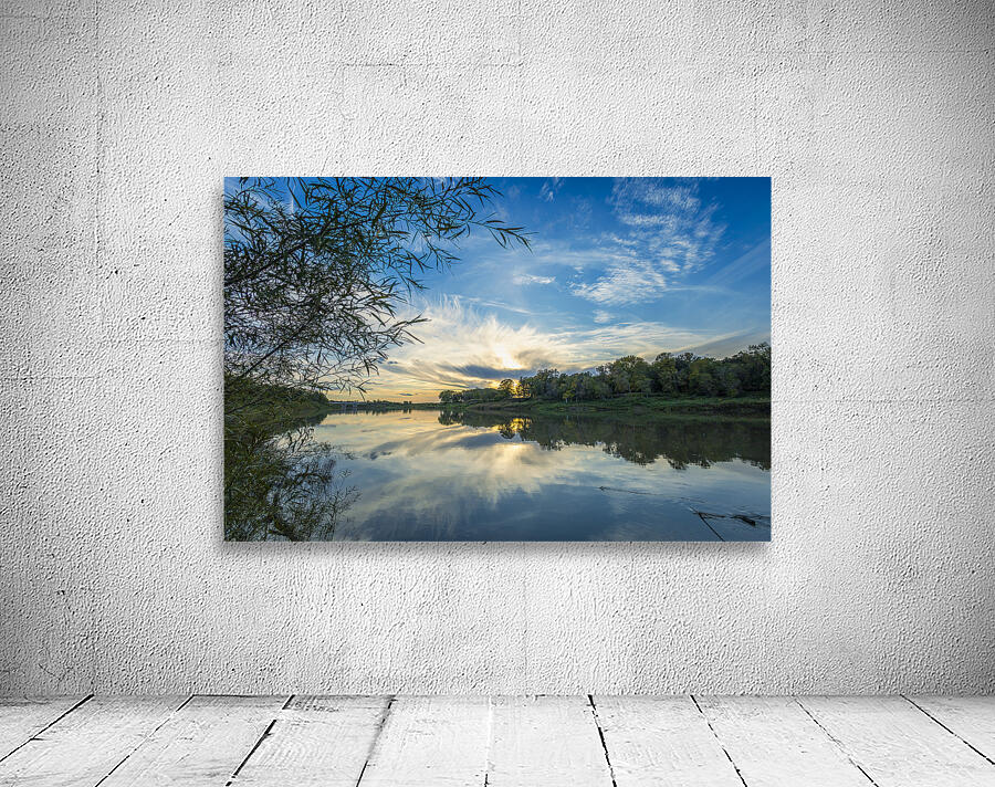 Red River at Sunset Wall Preview