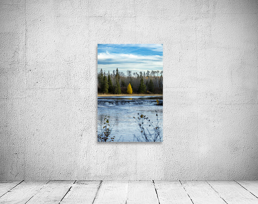 Lone Tamarack Behind the Falls Wall Preview