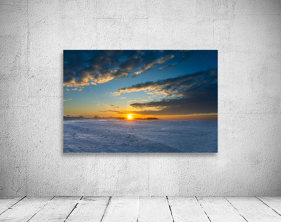 Winter Sunrise Wall Preview