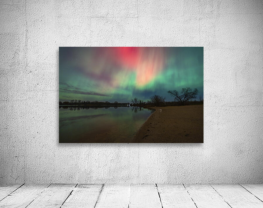 Northern Lights Reflections Wall Preview
