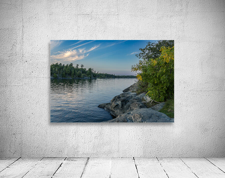 Rocky Shoreline Reflection Wall Preview