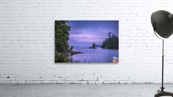 Fog on Shoal Lake Wall Preview