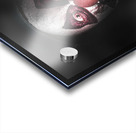 Dark evil clown face with scary joker smile Acrylic print