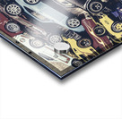 Parking pileup Acrylic print