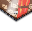 Fiery fuse Acrylic print