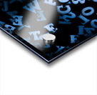 Blue clue Acrylic print