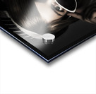 Face of dark retro fashion. Female pin-up beauty Acrylic print