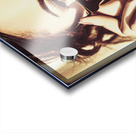 Hip 60s pinup girl in classic eyewear sunglasses Acrylic print