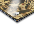 Vintage robot charging zone Acrylic print