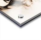 Amazing Brunette Woman. Beautiful Long Wavy Hair Acrylic print