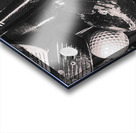 Scored and stained Acrylic print