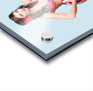 Full body pin-up girl. American retro style Acrylic print