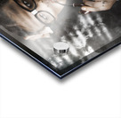 Private Eye Detective Smoking At Crime Scene Acrylic print