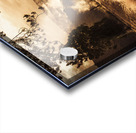 Peaceful vintage landscape of a rural meadow Acrylic print