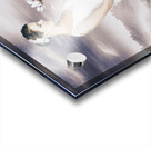 Charming woman with romantic sentiment Acrylic print