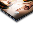 Clown Bank Robber Performing A Copyspace Holdup Acrylic print