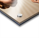 Young Smiling Vintage Girl Taking Photo Acrylic print