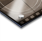 Vintage movie background with film strip boarder Acrylic print