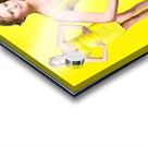 Fashionable girls. Young ladies in summer fashion  Acrylic print