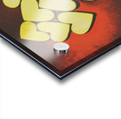 Comic art hearts Acrylic print