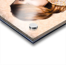 Young Cleaning Housewife With Hot Fashion Style Acrylic print