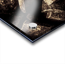 Dark chocolate confectionary macro Acrylic print