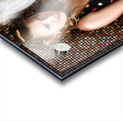 Funny Cute Cleaning Woman Ironing Retro Fashion Acrylic print