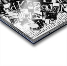 Ink and block Acrylic print