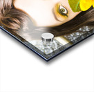 Woman With Flowers Acrylic print