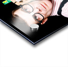 Male Nerd Inventor Holding Brick Mobile Telephone Acrylic print