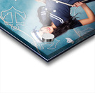 Beautiful navy pinup girls on marine background Acrylic print