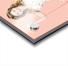 Beautiful fifties pin up girl smiling on swing Acrylic print