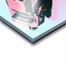 Retro race colours Acrylic print